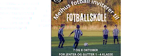 Image for Fotballskole i høstferien